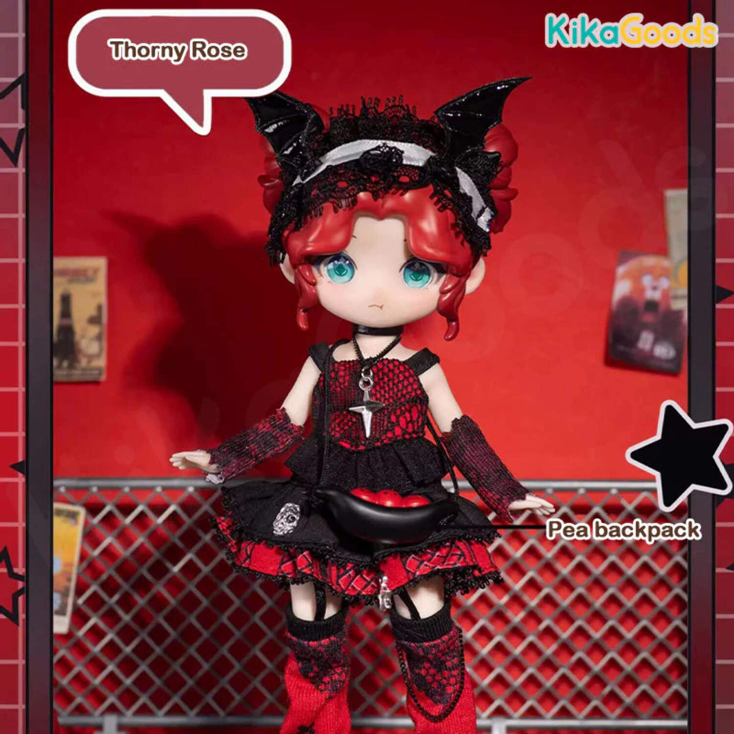 Kika Goods Liroro Binary Sweetheart Series Single Action Figure BJD Blind Box