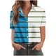 thumbnail image 2 of mfyjkho Tops De Tallas Grandes, Blusa Informal De Manga Corta Con Botones Y Bolsillo Para Mujer, Cómoda Y Con Estampado Tops De Tallas Grandes M, 2 of 4