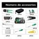 thumbnail image 2 of Probador De Red De Cables Kit Herramientas Red Rj11/12 Rj45, 2 of 8