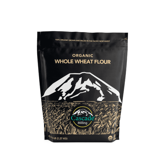 5 lb. Retail Bag of Organic Whole Wheat Flour