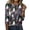 Dark Blue,#096, variant on Halloween Shirts for Women Plus Size Horror 3/4 Sleeve Pullover Spooky Halloween Ghost Pumpkin Printed Tops Funny Crew Neck T Shirts Three Quarter Length Blouse,5XL