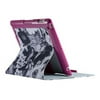 Speck FitFolio - Flip cover for tablet - vegan leather - boysenberry purple, vintage bouquet gray