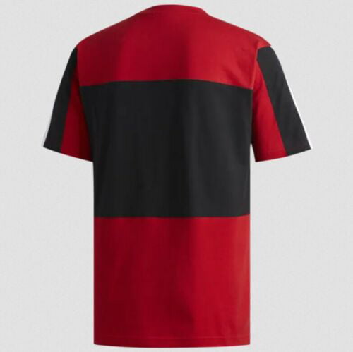 Adidas Originals Men's Outline Block T-Shirt Red/Black EI7514
