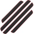 thumbnail image 1 of 4 Pcs Protecteurs de Plaque de Seuil de Porte pour Voiture Protecteur de Marche de Panneau de Couverture de Bâche de Seuil Universel, 1 of 5