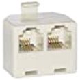 thumbnail image 2 of Cable Wholesale PA-6P4C-ST RJ11 6P4C Mâle vers 2 RJ11 6P4C Femelle - Séparateur de Téléphone Droit, 2 of 2
