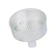 thumbnail image 2 of Embudo para cafetera moka, fácil de usar, accesorios para cafeteras, embudo para cafetera espresso 1 taza, 2 of 9