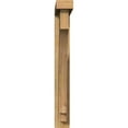 thumbnail image 2 of Ekena Millwork 4"W x 20"D x 32"H Imperial Block Rough Sawn Bracket w/ Offset Brace, Western Red Cedar, 2 of 25