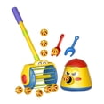 thumbnail image 3 of Juguetes para caminar para empujar, juguete para empujar para niños pequeños, desarrollo temprano interactivo preescolar, caminar para niños pequeños, olla y aspiradora Hugo Juguetes para caminar, 3 of 8
