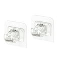 thumbnail image 1 of Gancho Pegajoso de Varilla Expandible, Sin Cáscara de Cortina de la Ventana de Unas Auto Adhesivo 2pcs Montaje de Pared Fácil de Instalar Multipureze Transparente para el Hogar, 1 of 7