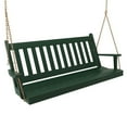 thumbnail image 2 of Keystone Amish Co. 6 Foot Franklin Porch Swing, Dark Green, 2 of 9