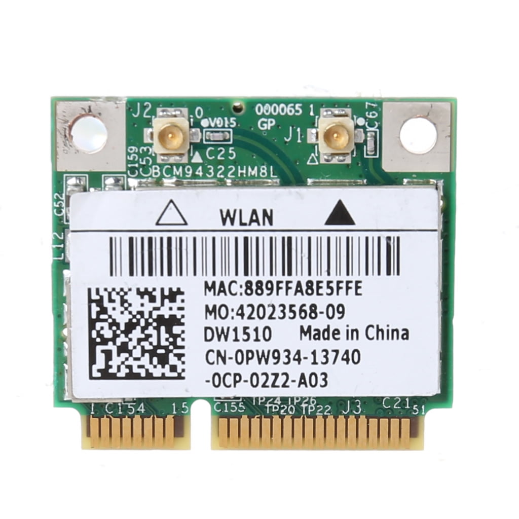 High Speed Universal Portable Network Card for OS 10.85 to 10.14 Bewinner 300Mbps Dual Band PCI-E Wireless Network Card BCM94322HM8L DW1510 Dual Band Network Adapter High Speed Universal Portable Network Card for OS 10.85 to 10.14 Bewinner 300Mbps Dual Band PCI-E Wireless Network Card BCM94322HM8L DW1510 Dual Band Network Adapter