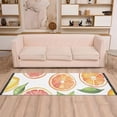 thumbnail image 2 of Yayeee Hallway Runner Rug 2'x6' Non Slip Machine Washable with Rubber Backing, Candy Orange, 2 of 8