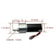 thumbnail image 5 of DC 12V / 24V Motor de Engranajes Motor de de Reducción Par 9 RPM para Coche de Juguete Robot Inteligente Modelo Motor de DYNWAVEMX  Alto par, 5 of 6