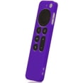 thumbnail image 1 of Purple Remote Cover Case Replacement for New Apple 4k TV 2021 Series 6 Generation / 6th Gen Remote Control, Silicone, 1 of 5