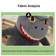 Stariver Store Godzilla Plush Super Cute Plush Dinosaur Dragon Monster Plush Toys Stuffed Animal Birthday Xmas Kid Gift (7.8")