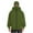 Army Green, variant on Zip Up Hoodie Men with Pockets Mask, Casual Loose Sweatshirts Fall Winter Fleece Jacket M