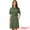 Army Green, variant on DARING DIVA Collared Short Sleeve Pocket Belt Button up Shirt Dress M Beige