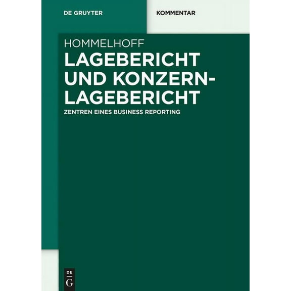 Lagebericht und Konzernlagebericht (Hardcover)