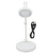 thumbnail image 1 of Lámpara de mesa LED con soporte de brillo de 2 engranajes, lámpara moderna ajustable y amigable para los ojos para dormitorio de estudio, 1 of 8