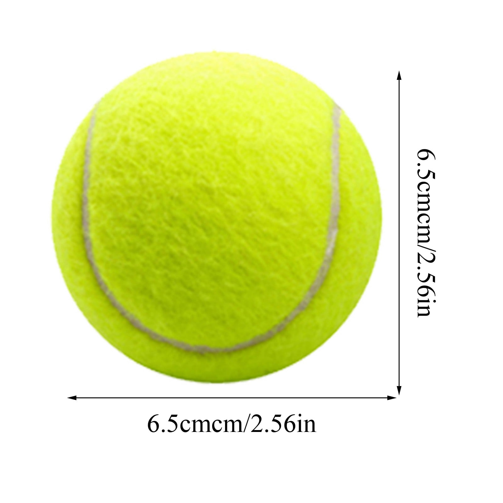 50 Pack Quality Pressurized Tennis Balls Bulk, High Altitude Bounce 1.35m and More Durable