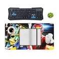 thumbnail image 3 of Power Rangers Desk Pad Mouse Pad, Large Gaming Mouse Mat with Stitched Edges, Non-Slip Rubber Base Mous Mat for Office Computer Keyboard Laptop, 3 of 7
