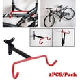 thumbnail image 1 of 2 Piezas de material acero para Almacenamiento de Bicicletas, Soporte de Montaje en Pared, , Suspensión de Exhibición de Bicicletas, Seguro shamjiam Rack de montaje en pared para bicicleta, 1 of 8