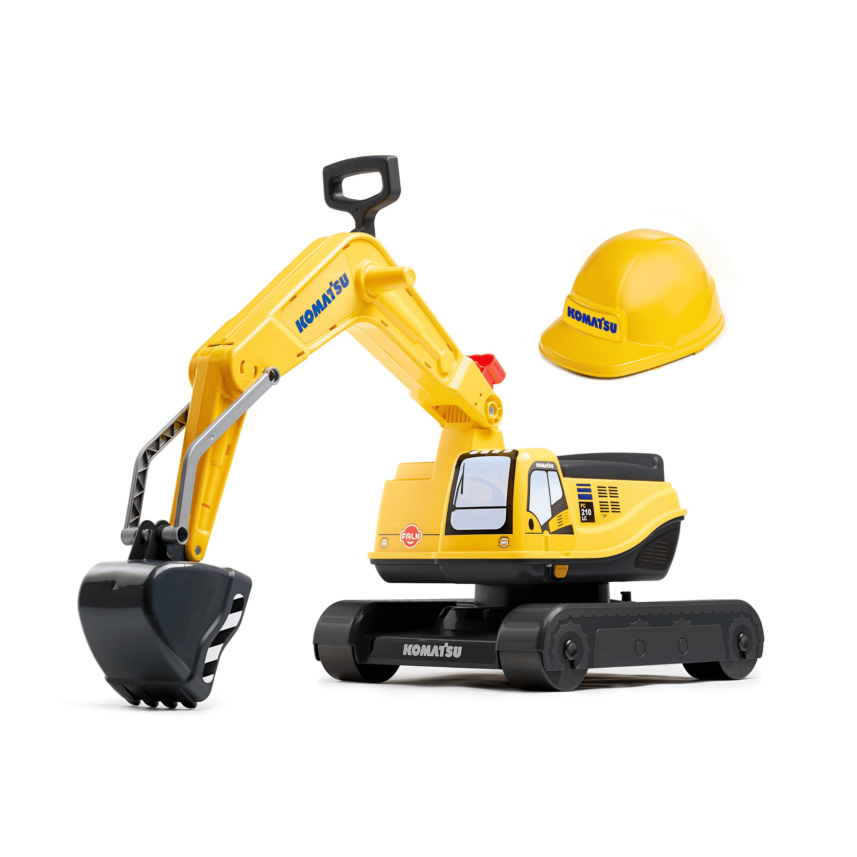 Rolly Toys RollyDigger Komatsu – Pelleteuse Enfant 3-5 Ans – Rotative 360° – Verrouillage Auto – Châssis Robuste – 102 X 43 X 74 Cm