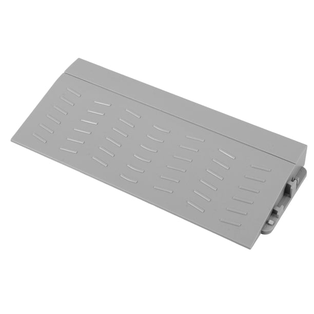 Rampa de umbral para puertas - Rampa de umbral con escalones de robot de barrido para umbrales, puertas y baños Gris
