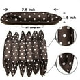 thumbnail image 4 of Dicasser 20 pieces soft sleep hair rollers pillow sponge hair rollers stain heatless sleep in hair curlers large overnight stain hair rollers Pink, 4 of 5