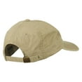 thumbnail image 4 of Halloween Ghost Hunter Embroidered Washed Dyed Cap - Khaki OSFM, 4 of 5
