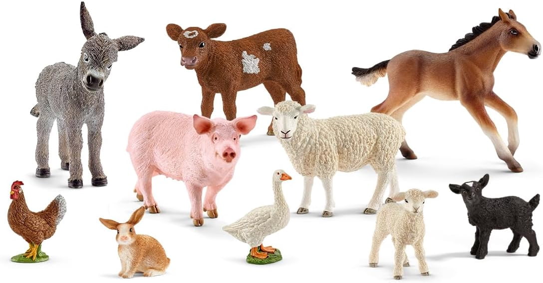 Schleich FARM WORLD – Cabinet Vétérinaire – 27 Pièces – Figurines Animaux – Dès 3 Ans – Jeu Éducatif