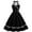Black, variant on Bigersell Girls Dresses Fashion Women Summer Retro Casual Pullover Solid Sleeveless Long Dress Tall Cocktail Dress Style 26332, Female Ankle Length Dresses Wine XXL