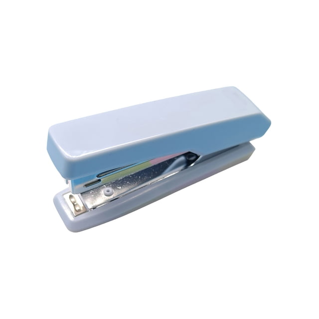 Maplenight Macaron Colored ABS Stapler for Student Office Use, Compact Size 10, Labor-saving, 50 Nails Capacity, Switchable Modes