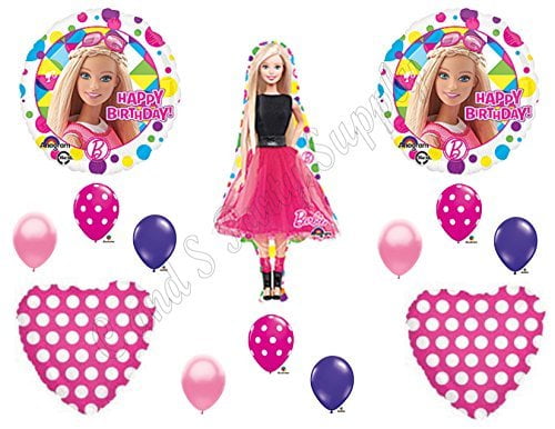 barbie party supplies walmart