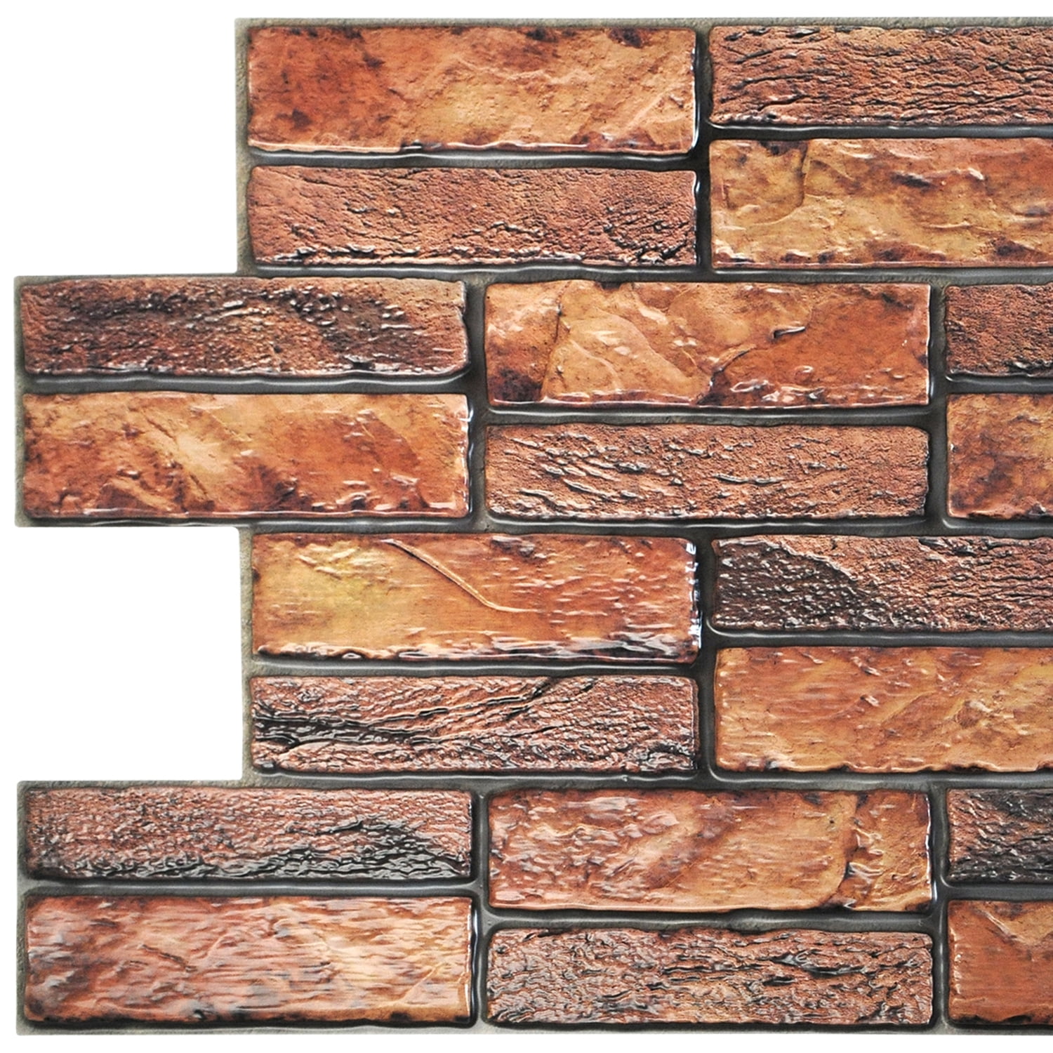 Modern Decorative Brick Wall with Simple Decor
