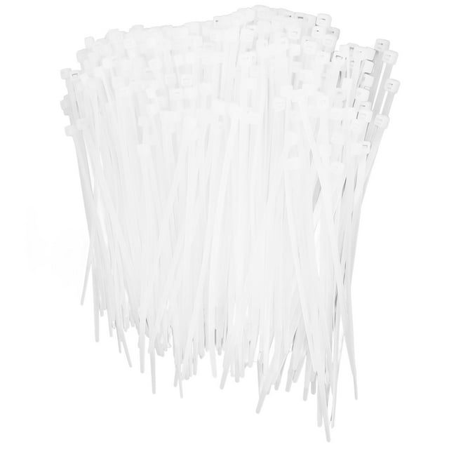 Brida para cables con bloqueo automático, 500 Uds., nailon de 5,9 pulgadas, resistente al calor, anticorrosión, gestión de cables para exteriores