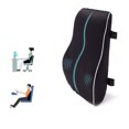 thumbnail image 5 of Almohada de apoyo lumbar para aliviar el dolor de espalda, espuma viscoelástica de alta densidad con funda extraíble y lavable para uso en la oficina, el automóvil y el hogar, 5 of 5