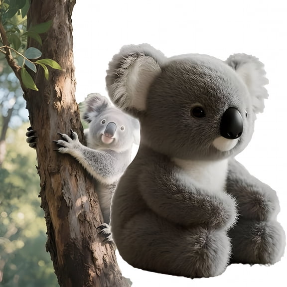 BESTSKY Koaly - The Koaly Emotional Healing On Demand,Koala Plush,Realistic Koala Plush Toy,Ultra-Soft Koala Stuffed Animal,Lifelike Movements,Stress Relief,Snuggles