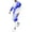 Blue, variant on Fall Winter Men's Jogging Tracksuit 2 Piece Athletic Outfit Casual Plus Size Sports Sweatsuit Pullover Suit Sets Jogging Suits for Men