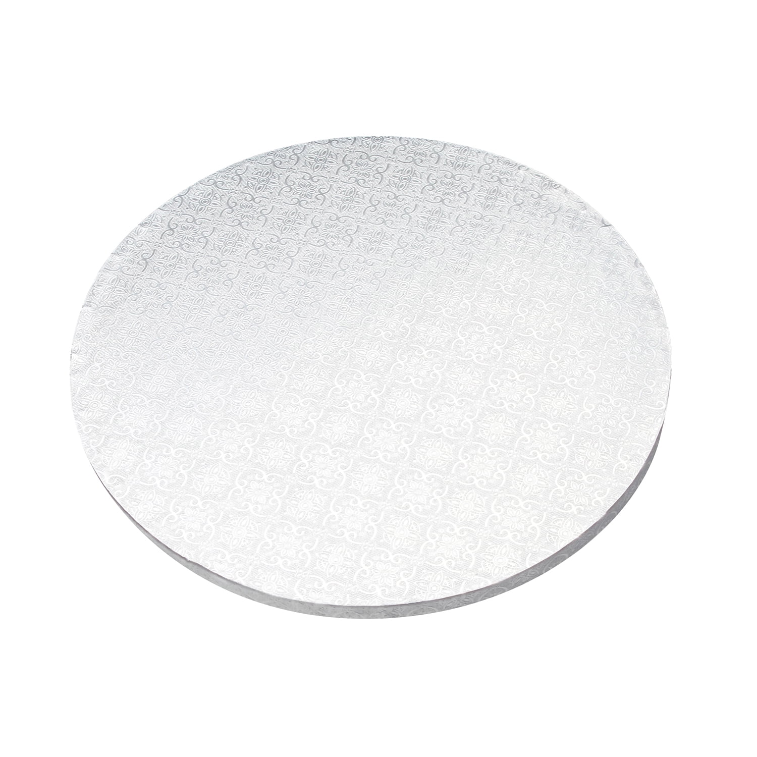 Cake Drums Round 14 Inches - White - Sturdy 1/2 Inch Thick - Professional  Smooth Straight Edges - Cakebon