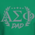 thumbnail image 3 of CafePress - Alpha Sigma Phi Greek Dad Stone T Shirt - Men's Classic Graphic Cotton T-Shirt, 3 of 4