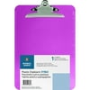 Business Source, BSN01862, Plastic Clipboard, 1 Each, Violet