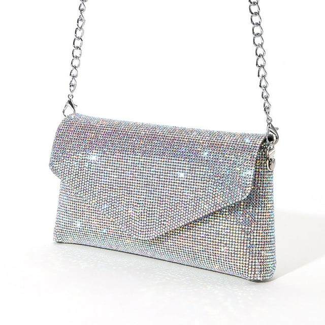 Sac à Main Enveloppe Pochette Chaîne Sac de Fête Sac à Dîner Mode Orné Sacs à Main de Fête