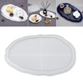 thumbnail image 4 of de la bandeja de almacenamiento de bricolaje de silicona de resinas para de refrigerios de , decoración para hogar Oval Gloria Moldes del soporte de maquillaje, 4 of 9