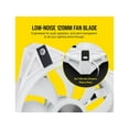 thumbnail image 6 of Corsair iCUE QL120 RGB 120mm PWM White Fan - Triple Fan Kit With Lighting Node CORE - 3 Pack, 6 of 7