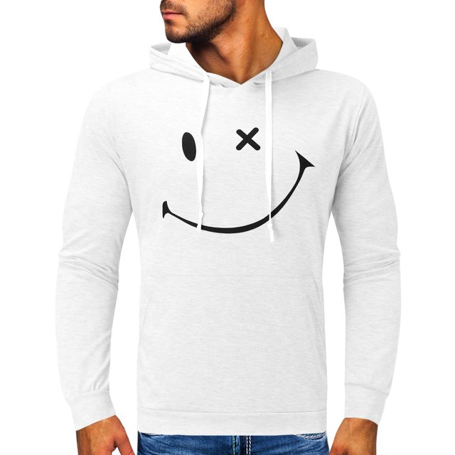 Suéter con capucha de otoño e invierno para hombre Suéter suelto de moda Fridja ghj987+2578