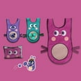 thumbnail image 3 of Dodgeball Game Set Funny: Interactive Sticky Vest Ball Game Throwing Target Game, 3 of 10