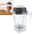 thumbnail image 1 of Blender Container, Clear Sealing Clip Stainless Steel Blade Blender Accessories ABS Rubber with Lid for Kitchen, 1 of 7