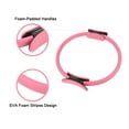 thumbnail image 4 of EZGO 15 inch Pilates Ring Help Tone and Strengthen Your Entire Core and Body Pink, 4 of 9