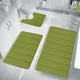 thumbnail image 4 of Xihbxyly Juego de Alfombrillas de Baño de Espuma, Suaves y Cómodas, Absorbentes y Antideslizantes, Lavables a Máquina, Juego de 3 Piezas, Perfectas para Baño, Ducha, Aseo, Regalo de Navidad, 40 X 60, 4 of 7